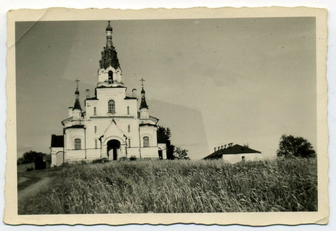 Церковь Покрова Пресвятой Богородицы, Козья Гора (Сланцевский район, Ленинградская область). архивная фотография, Фото 1941 г. с аукциона e-bay.de
