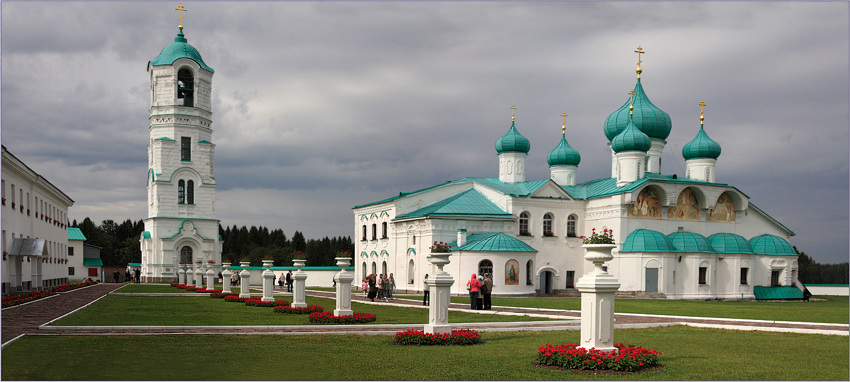 Александро-Свирский монастырь, Старая Слобода (Лодейнопольский район, Ленинградская область). фасады