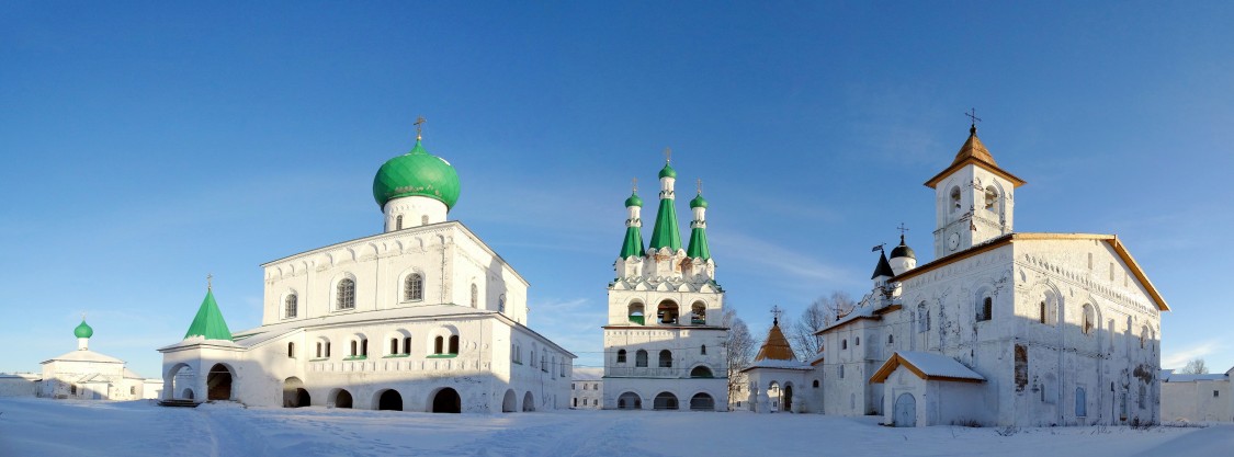 Старая Слобода. Александро-Свирский монастырь. фасады