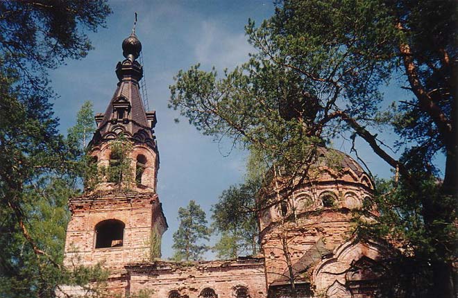 Церковь Покрова Пресвятой Богородицы, Хотнежа (Волосовский район, Ленинградская область). фасады