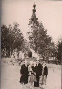 Церковь Покрова Пресвятой Богородицы, Частная коллекция. Фото 1950-х годов<br>, Хотнежа, Волосовский район, Ленинградская область