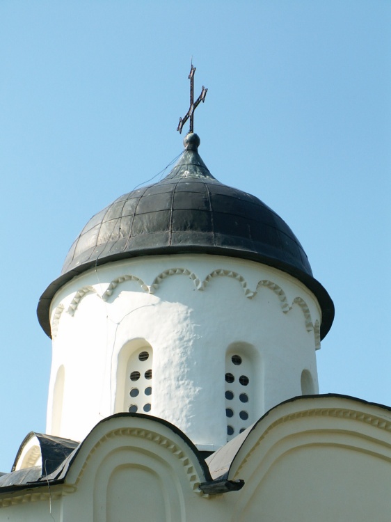 Старая Ладога. Церковь Георгия Победоносца. архитектурные детали, купол собора