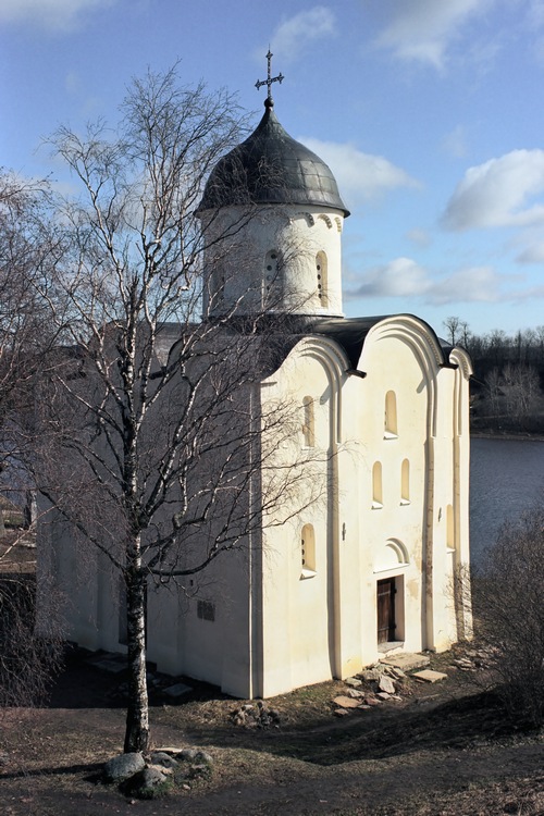 Старая Ладога. Церковь Георгия Победоносца. фасады