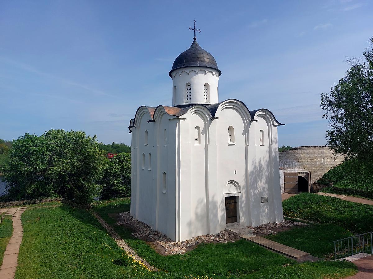 фасады. Церковь Георгия Победоносца, Старая Ладога (Волховский район, Ленинградская область)