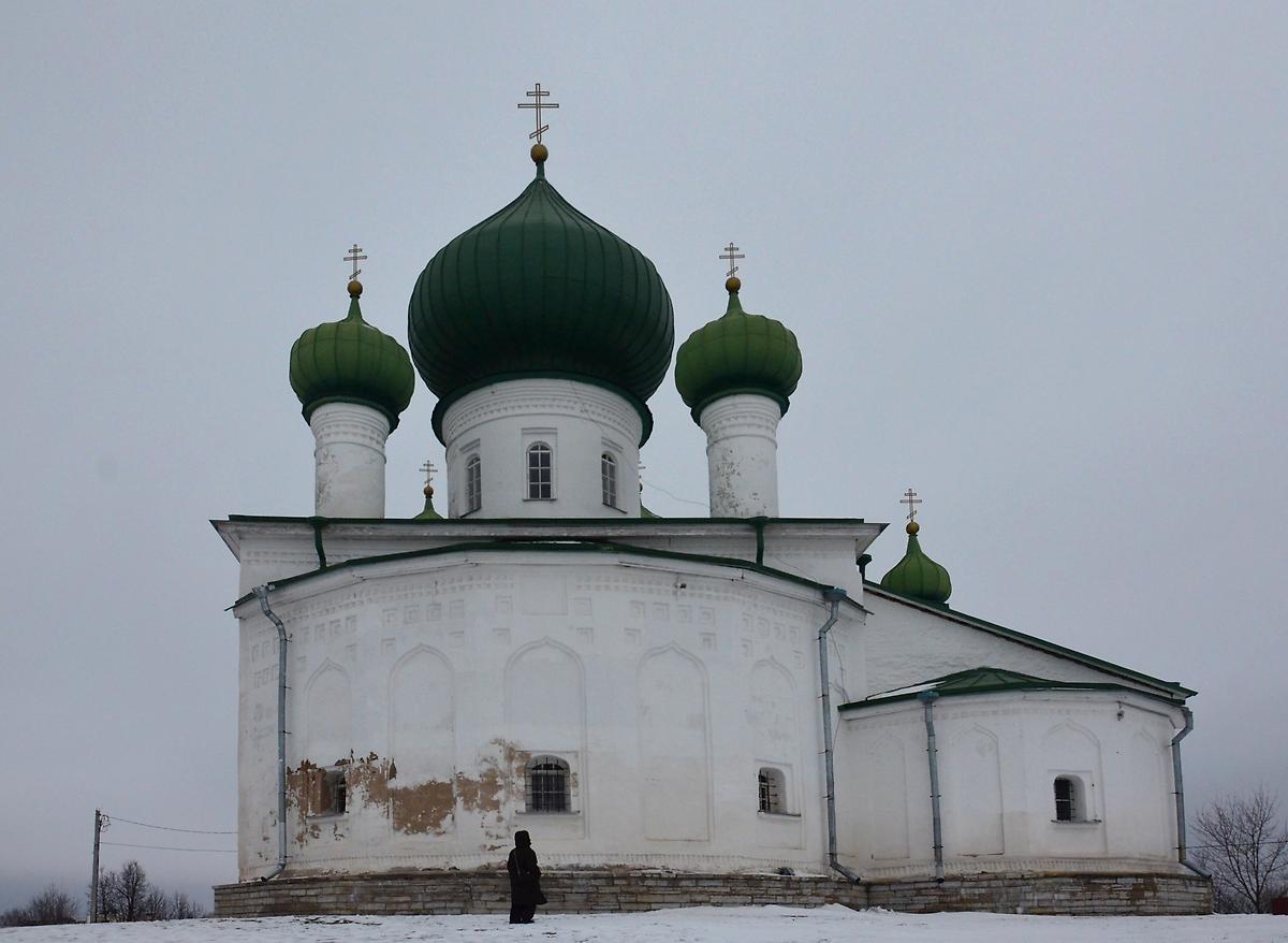 фасады. Церковь Рождества Иоанна Предтечи на Малышевой горе, Старая Ладога (Волховский район, Ленинградская область)