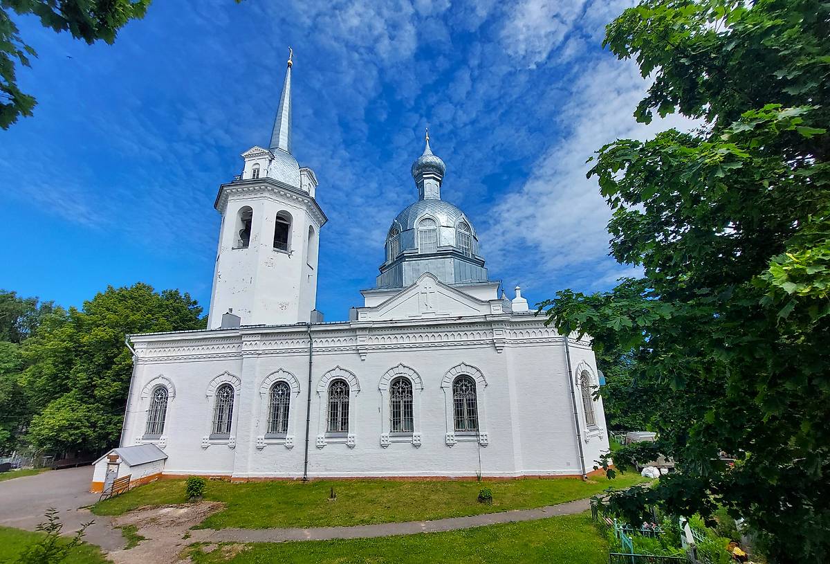 фасады. Собор Рождества Пресвятой Богородицы, Новая Ладога (Волховский район, Ленинградская область)
