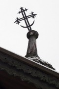 Часовня Петра и Павла, Кованый крест на главке часовни, Заозерье, Подпорожский район, Ленинградская область