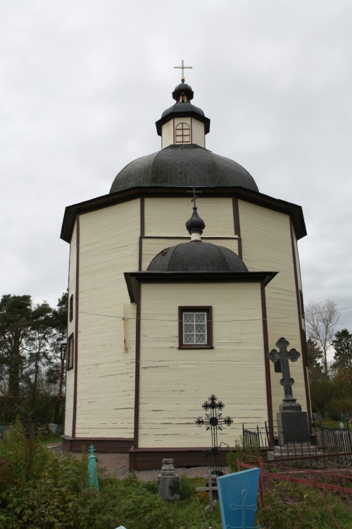 Курпово (Важины). Церковь Воскресения Христова. фасады