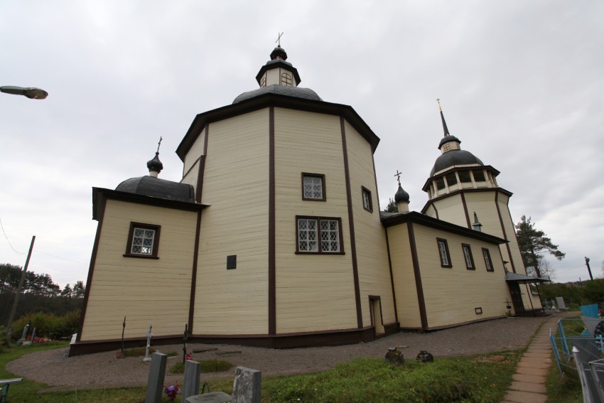 Церковь Воскресения Христова, Курпово (Важины) (Подпорожский район, Ленинградская область). фасады