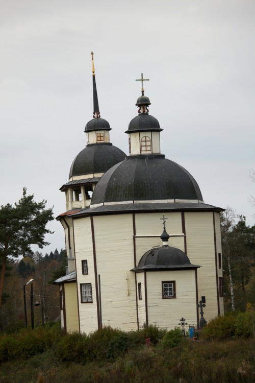 Церковь Воскресения Христова, Курпово (Важины) (Подпорожский район, Ленинградская область). фасады