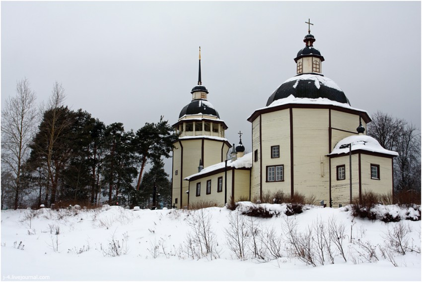 Курпово (Важины). Церковь Воскресения Христова. фасады