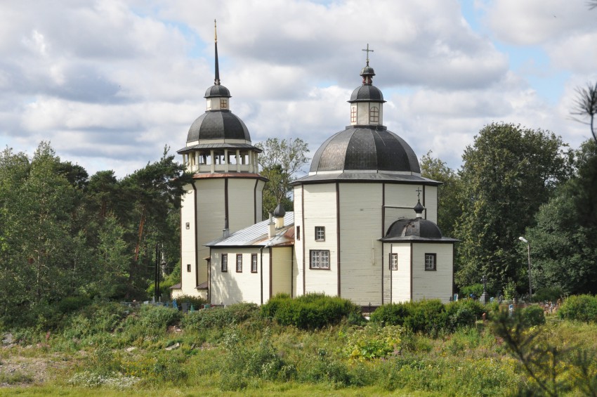 Курпово (Важины). Церковь Воскресения Христова. фасады