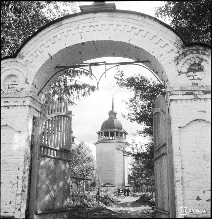 Курпово (Важины). Церковь Воскресения Христова. архивная фотография, Фото из Архива финских вооруженных сил SA-kuva