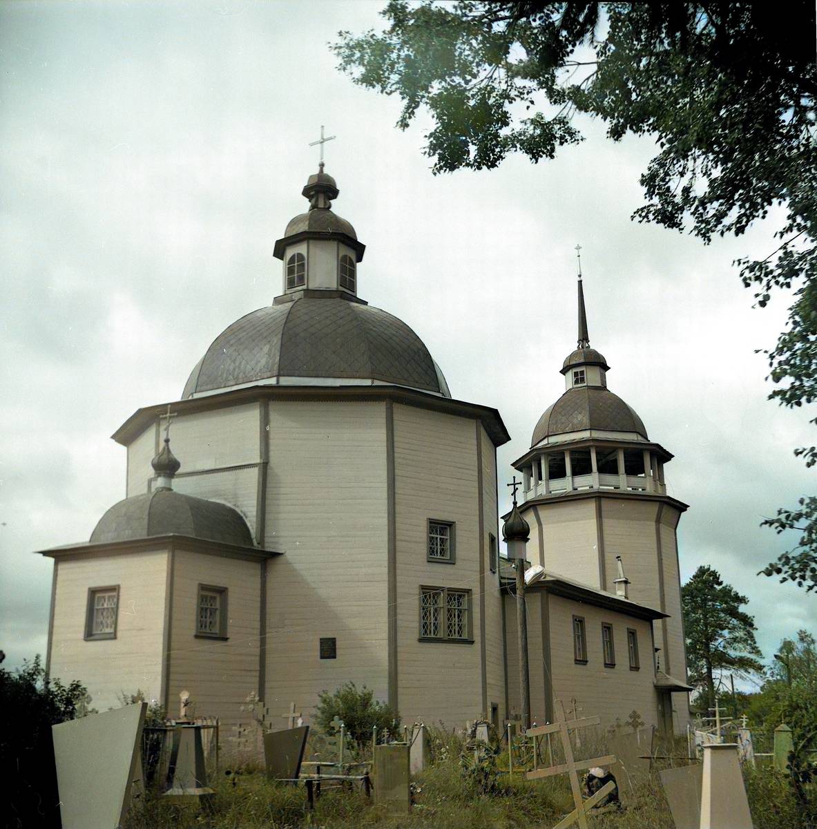 фасады. Церковь Воскресения Христова, Курпово (Важины) (Подпорожский район, Ленинградская область)
