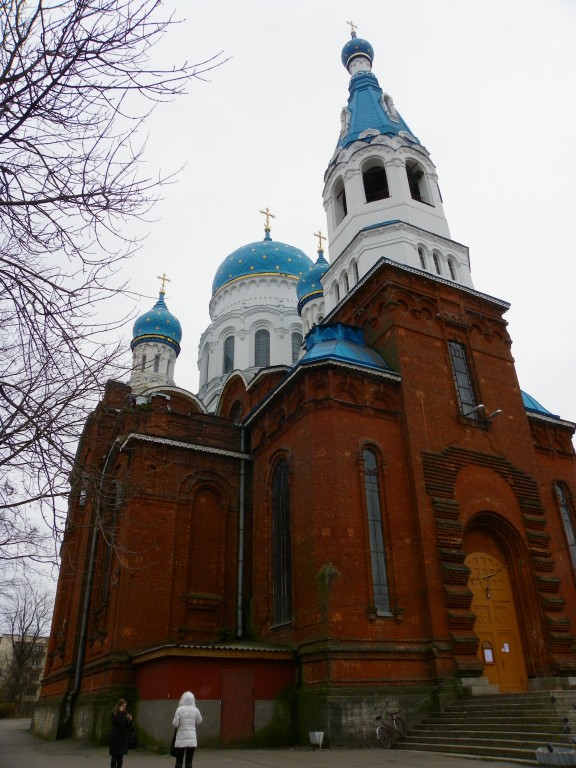 Собор Покрова Пресвятой Богородицы, Гатчина (Гатчинский район, Ленинградская область). документальные фотографии, Перед побелкой