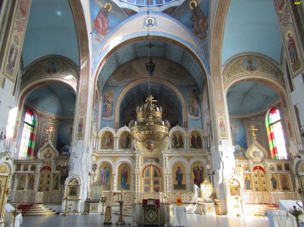 Собор Покрова Пресвятой Богородицы, Гатчина (Гатчинский район, Ленинградская область). интерьер и убранство