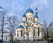 Собор Покрова Пресвятой Богородицы, Вид с СВ<br>, Гатчина, Гатчинский район, Ленинградская область