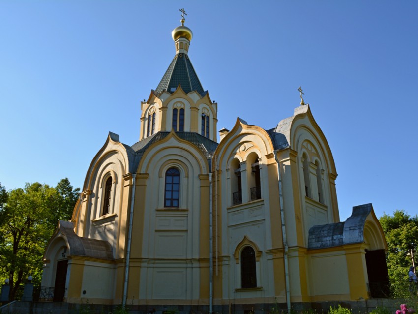Церковь Петра и Павла, Любань (Тосненский район, Ленинградская область). фасады, Вид с северо-запада