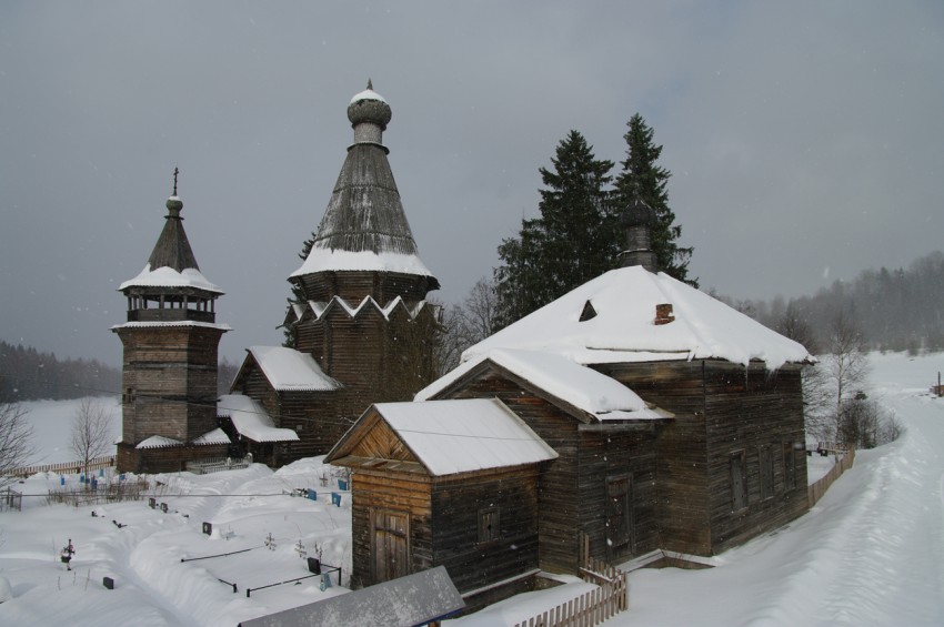 Согиницы. Храмовый комплекс Согинского погоста. фасады