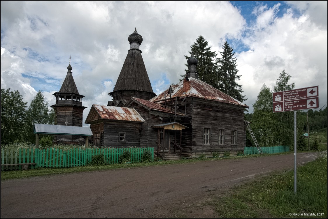 Храмовый комплекс Согинского погоста, Согиницы (Подпорожский район, Ленинградская область). фасады