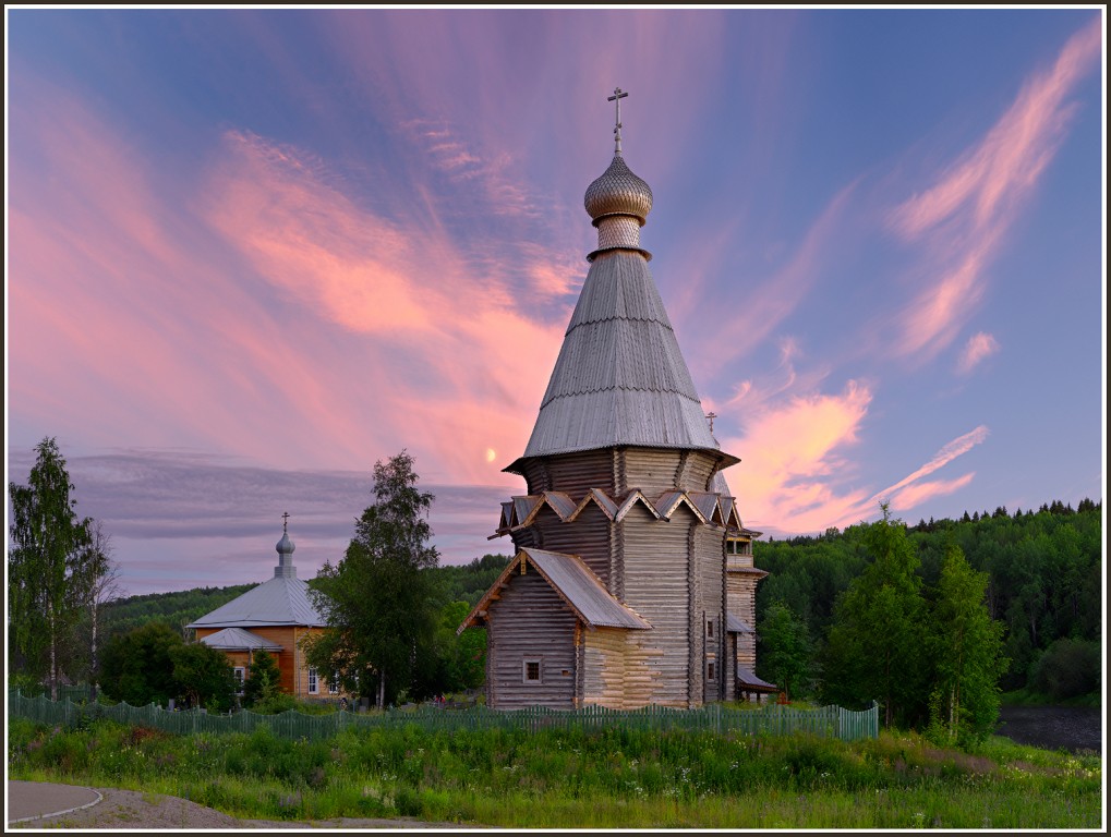 Согиницы. Храмовый комплекс Согинского погоста. фасады, Фото для перекидного календаря