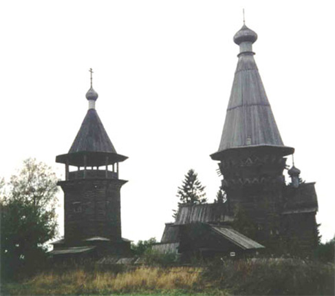 Гимрека (Гиморецкий погост). Церковь Рождества Пресвятой Богородицы. фасады