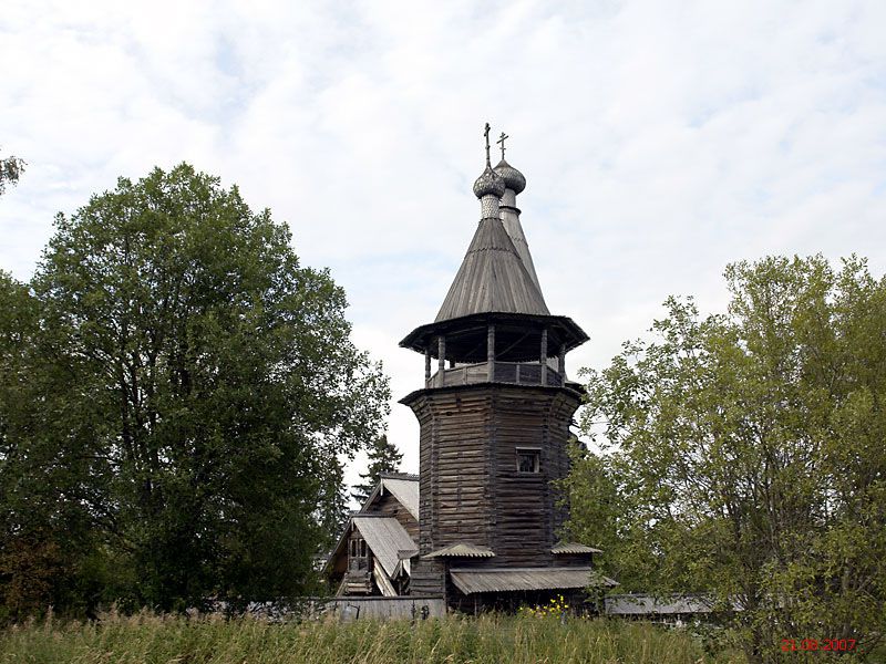 Церковь Рождества Пресвятой Богородицы, Гимрека (Гиморецкий погост) (Подпорожский район, Ленинградская область). архитектурные детали