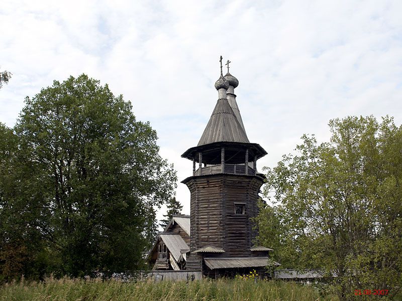 Гимрека (Гиморецкий погост). Церковь Рождества Пресвятой Богородицы. фасады