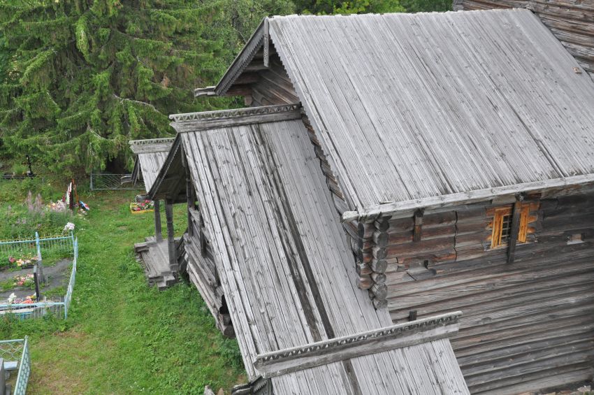 Гимрека (Гиморецкий погост). Церковь Рождества Пресвятой Богородицы. архитектурные детали