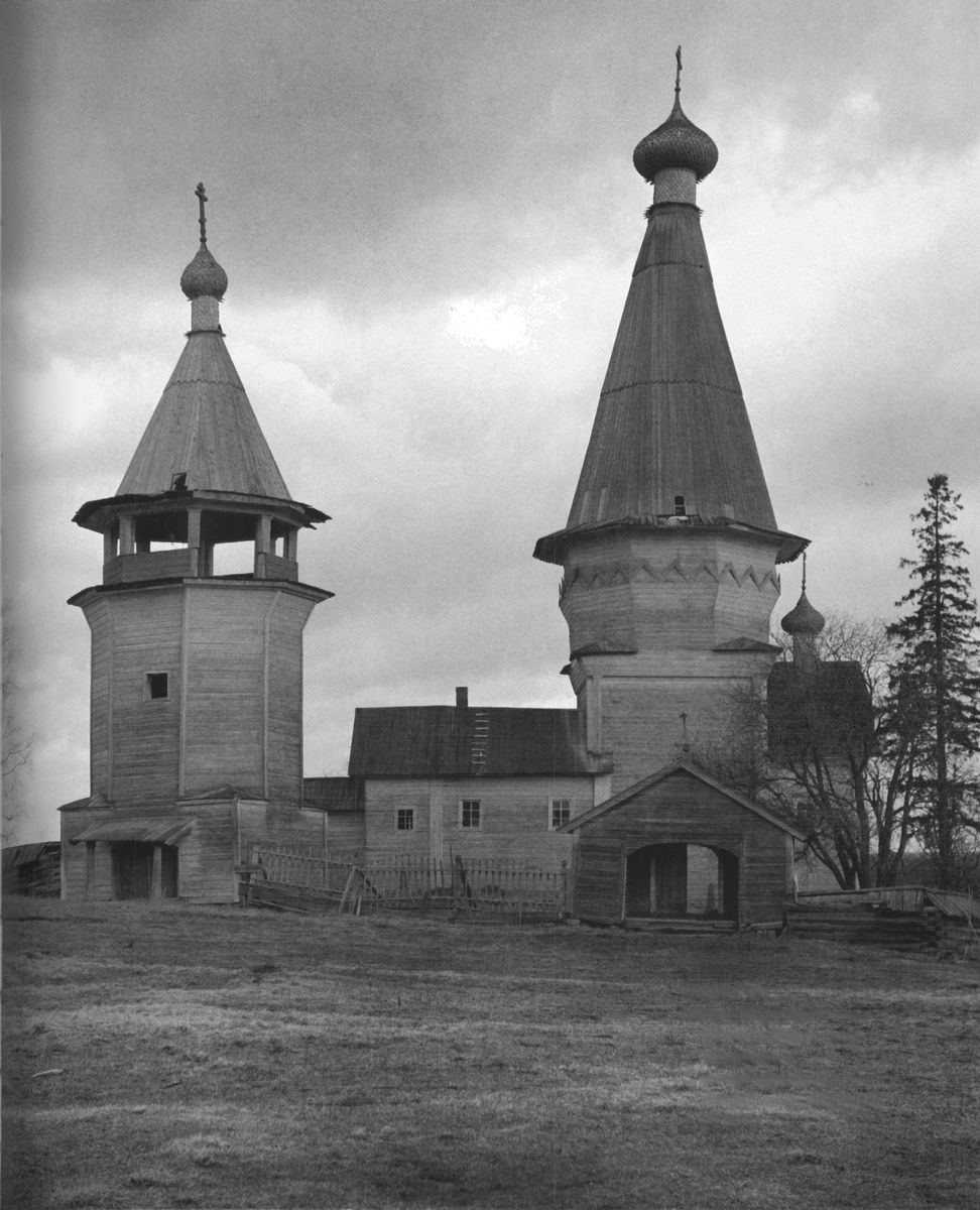 Церковь Рождества Пресвятой Богородицы, Гимрека (Гиморецкий погост) (Подпорожский район, Ленинградская область). архивная фотография, Фото 1943 года из фондов Kansallisarkisto. Автор Lars Pettersson