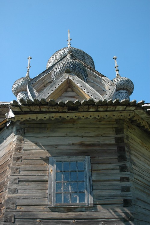 Церковь Димитрия Солунского, Щелейки (Подпорожский район, Ленинградская область). архитектурные детали