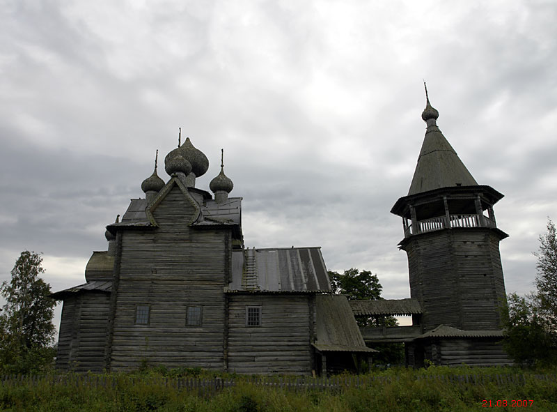 Церковь Димитрия Солунского, Щелейки (Подпорожский район, Ленинградская область). фасады