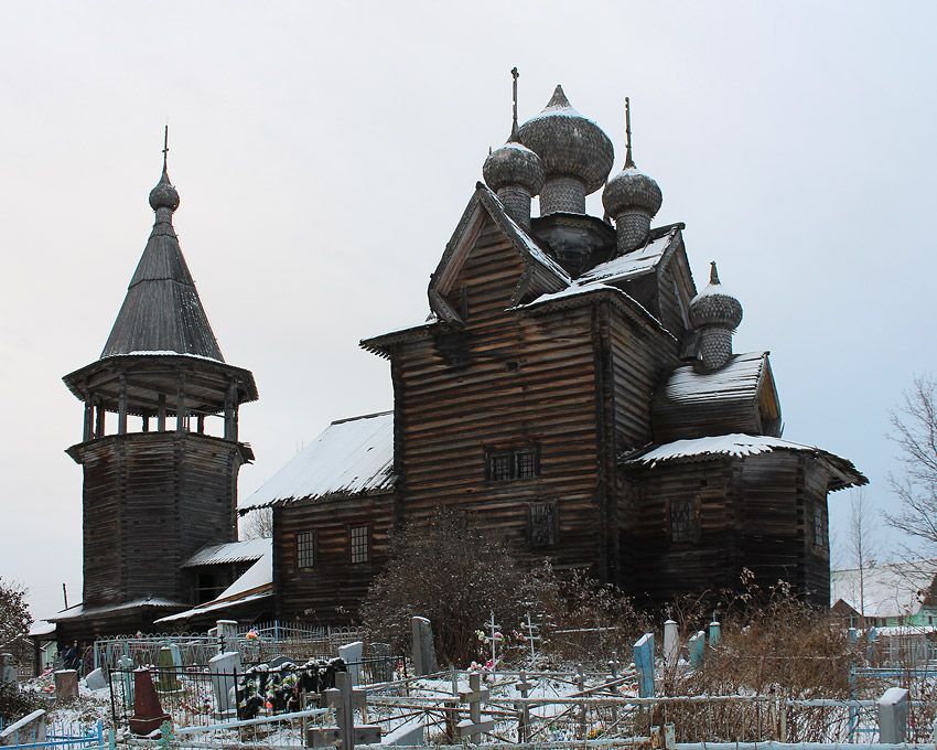 Щелейки. Церковь Димитрия Солунского. фасады, Вид церкви перед началом ремонта