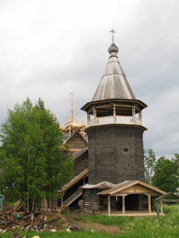 Церковь Димитрия Солунского, Щелейки (Подпорожский район, Ленинградская область). фасады