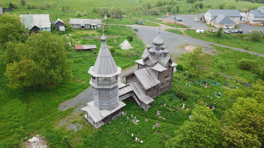Церковь Димитрия Солунского, Щелейки (Подпорожский район, Ленинградская область). фасады