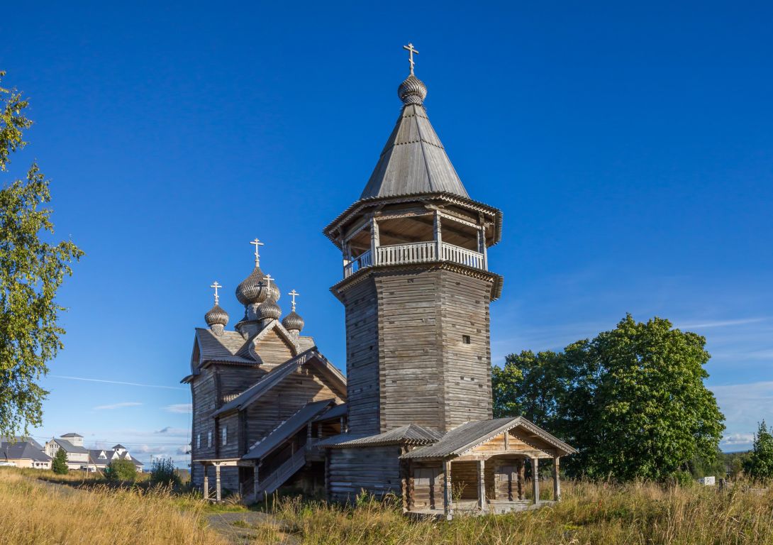Щелейки. Церковь Димитрия Солунского. фасады, Вид с северо-запада