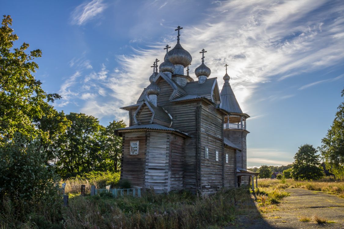 Щелейки. Церковь Димитрия Солунского. фасады, Вид с северо-востока