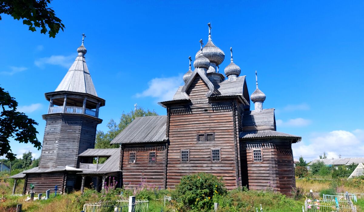 Церковь Димитрия Солунского, Щелейки (Подпорожский район, Ленинградская область). фасады