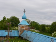 Церковь Флора и Лавра, Ограда погоста с угловой башенкой<br>, Клюкошицы, Лужский район, Ленинградская область