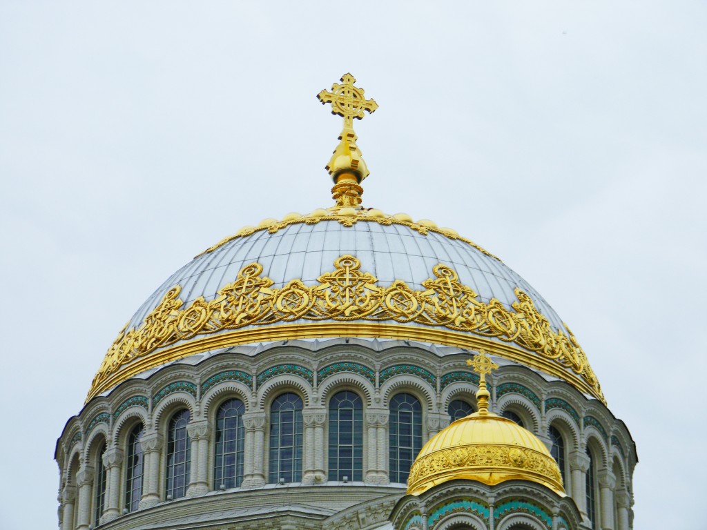 Кронштадт. Морской собор Николая Чудотворца в Кронштадте. архитектурные детали