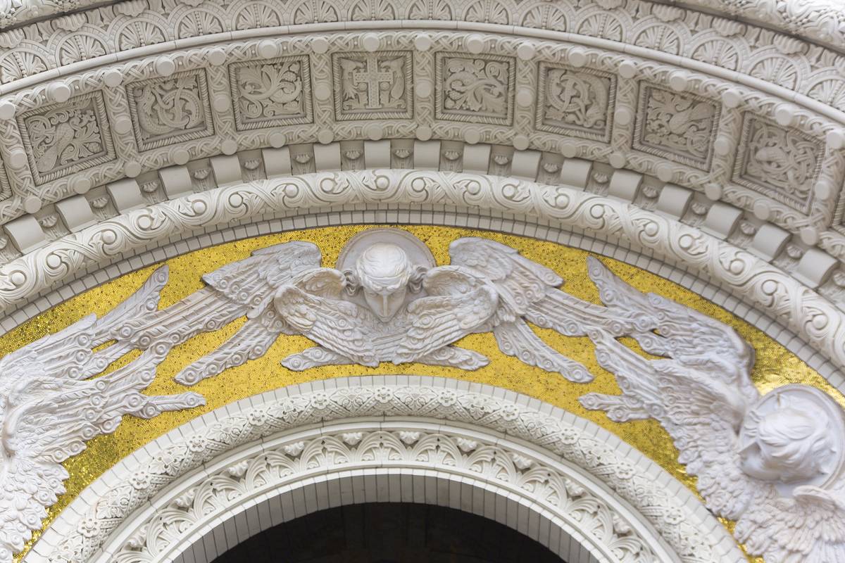 архитектурные детали. Морской собор Николая Чудотворца в Кронштадте, Кронштадт (Санкт-Петербург, Кронштадтский район, г. Санкт-Петербург)