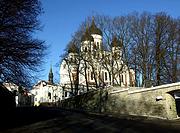Кафедральный собор Александра Невского, Вид с юго-запада с Toompea tn.<br>, Таллин, Таллин, город, Эстония