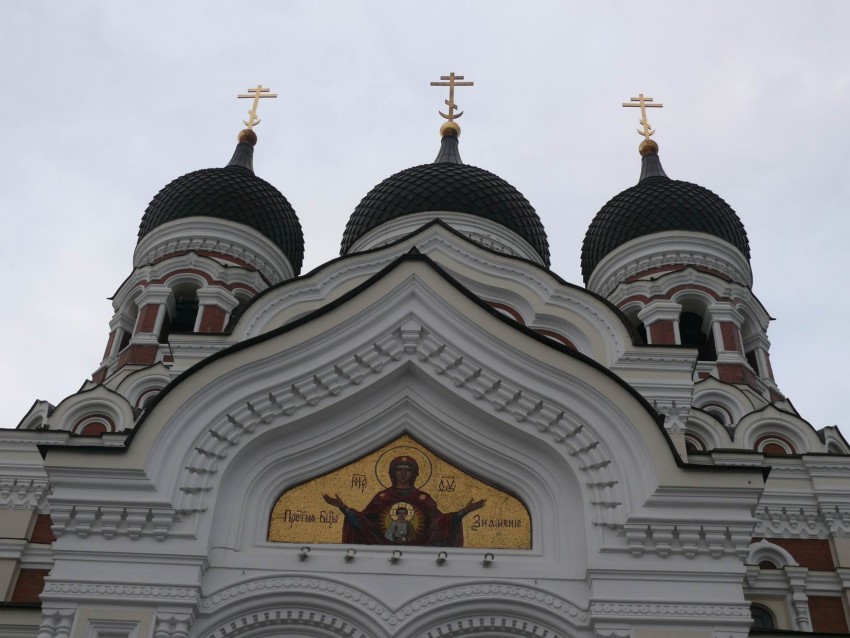 Таллин. Кафедральный собор Александра Невского. архитектурные детали