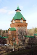 Успенский Пюхтицкий женский монастырь, Башня в северо-западном углу территории монастыря<br>, Куремяэ, Ида-Вирумаа, Эстония