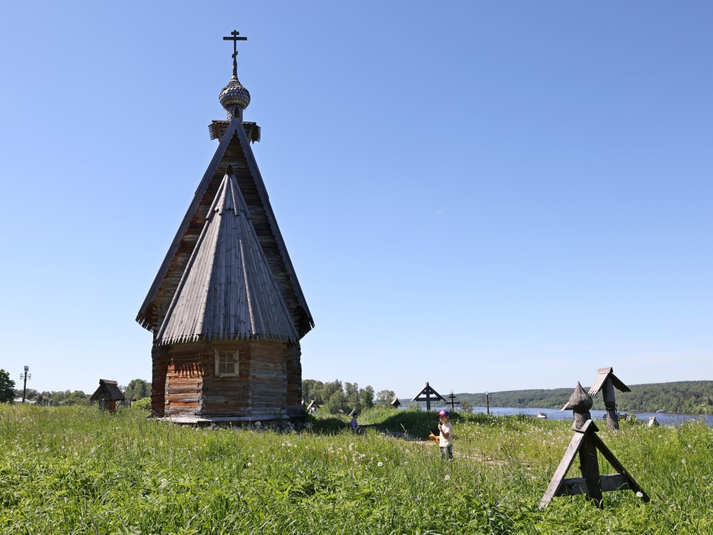 Церковь Воскресения Христова на горе Левитана, Плёс (Приволжский район, Ивановская область). фасады