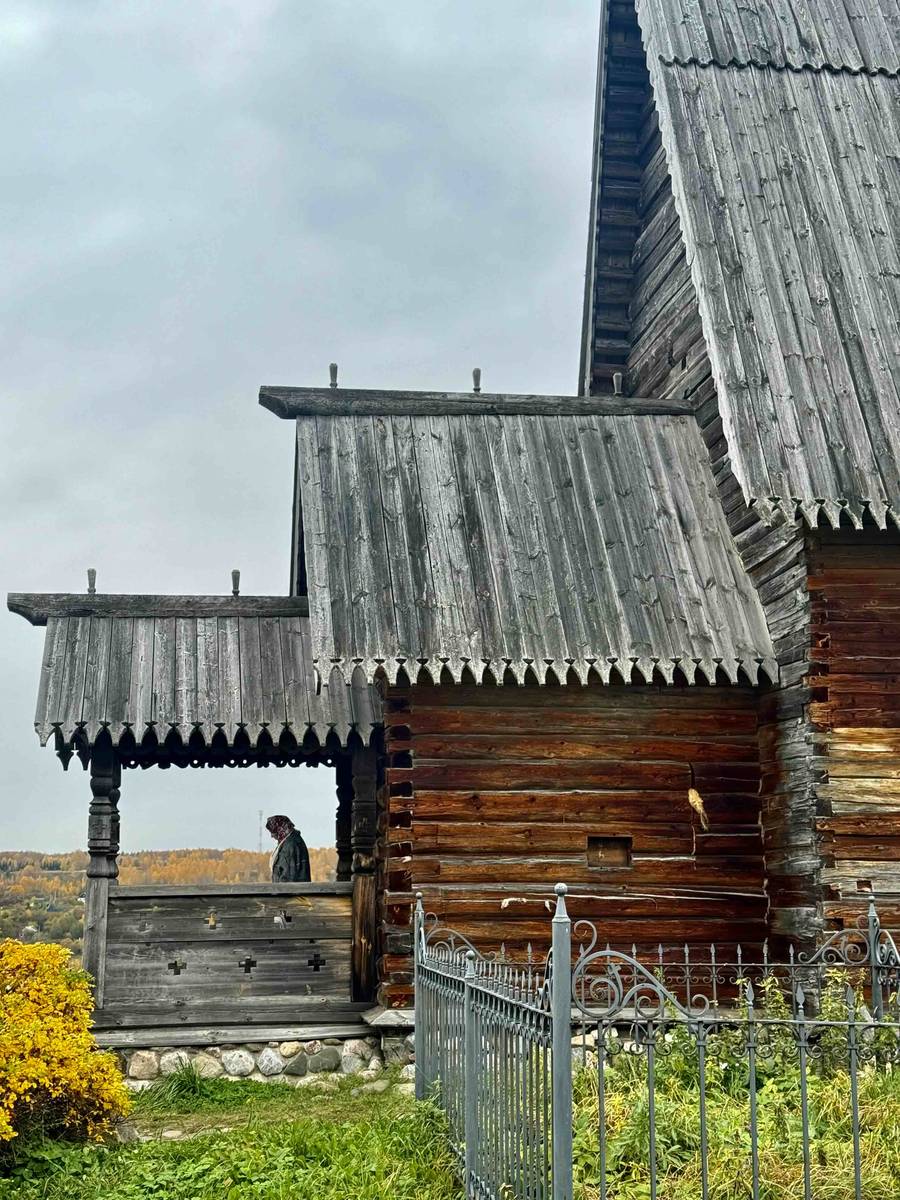 архитектурные детали. Церковь Воскресения Христова на горе Левитана, Плёс (Приволжский район, Ивановская область)
