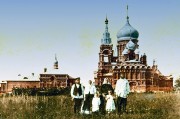 Собор иконы Божией Матери "Всех скорбящих Радость", Раскрашенная фотография кон. ХIХ в.<br>, Фурманов, Фурмановский район, Ивановская область