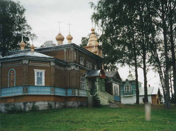 Интерпосёлок. Важеозерский Спасо-Преображенский мужской монастырь. фасады