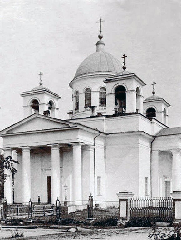 Кафедральный собор Александра Невского, Петрозаводск (Петрозаводск, город, Республика Карелия). архивная фотография, Фотография нач. ХХ века.