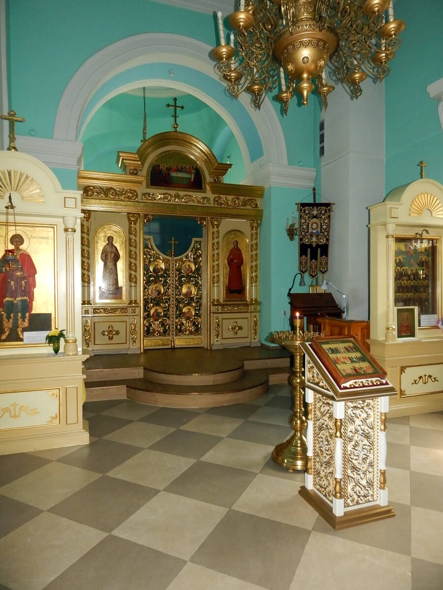 Кафедральный собор Александра Невского, Петрозаводск (Петрозаводск, город, Республика Карелия). интерьер и убранство